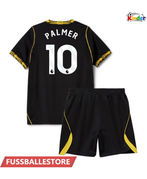 Günstige Chelsea Cole Palmer #10 Auswärts Trikotsatzt Kinder 2026-27 Kurzarm (+ Kurze Hosen)